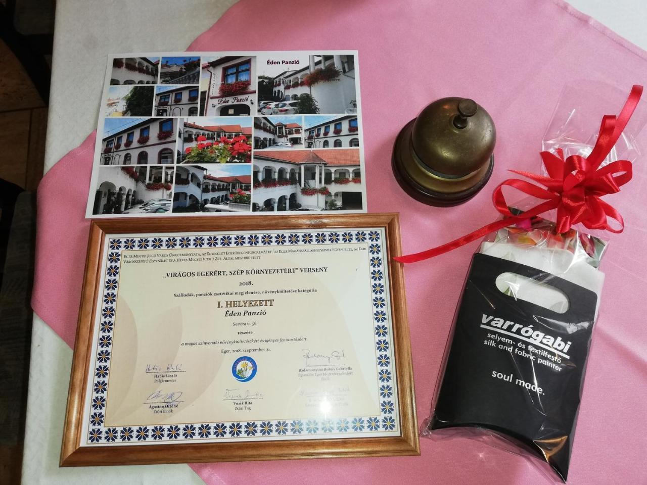 Eden Panzio Bed and Breakfast Έγκερ Εξωτερικό φωτογραφία