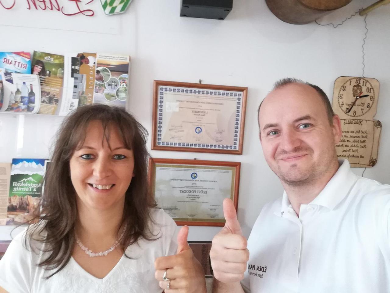 Eden Panzio Bed and Breakfast Έγκερ Εξωτερικό φωτογραφία